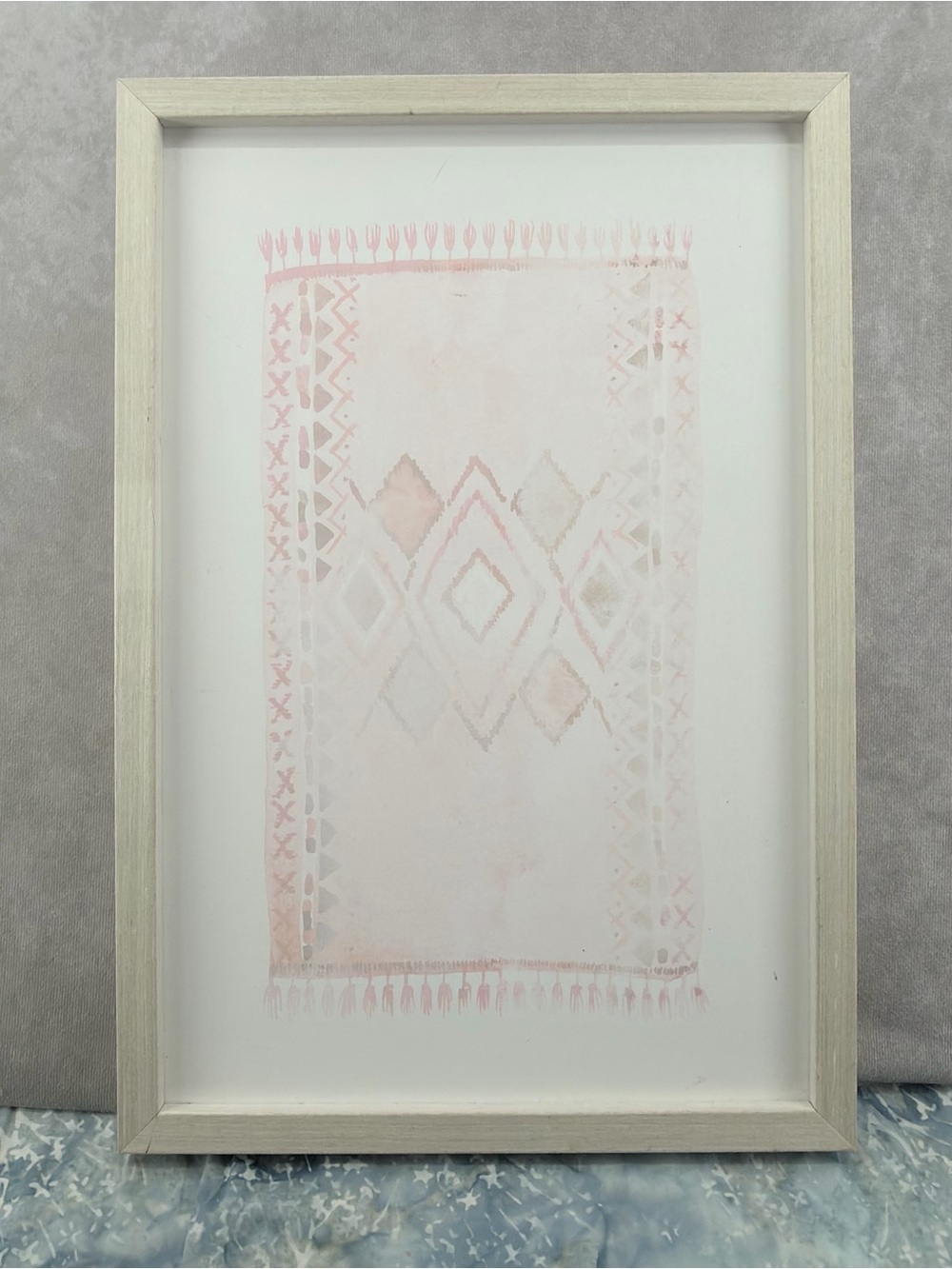 Hobby lobby Soft Pink Geometric Framed Wall Art